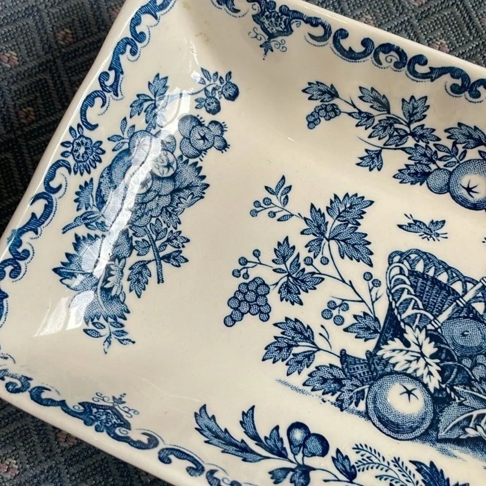 Vintage Mason's Patent Ironstone Blue and White 